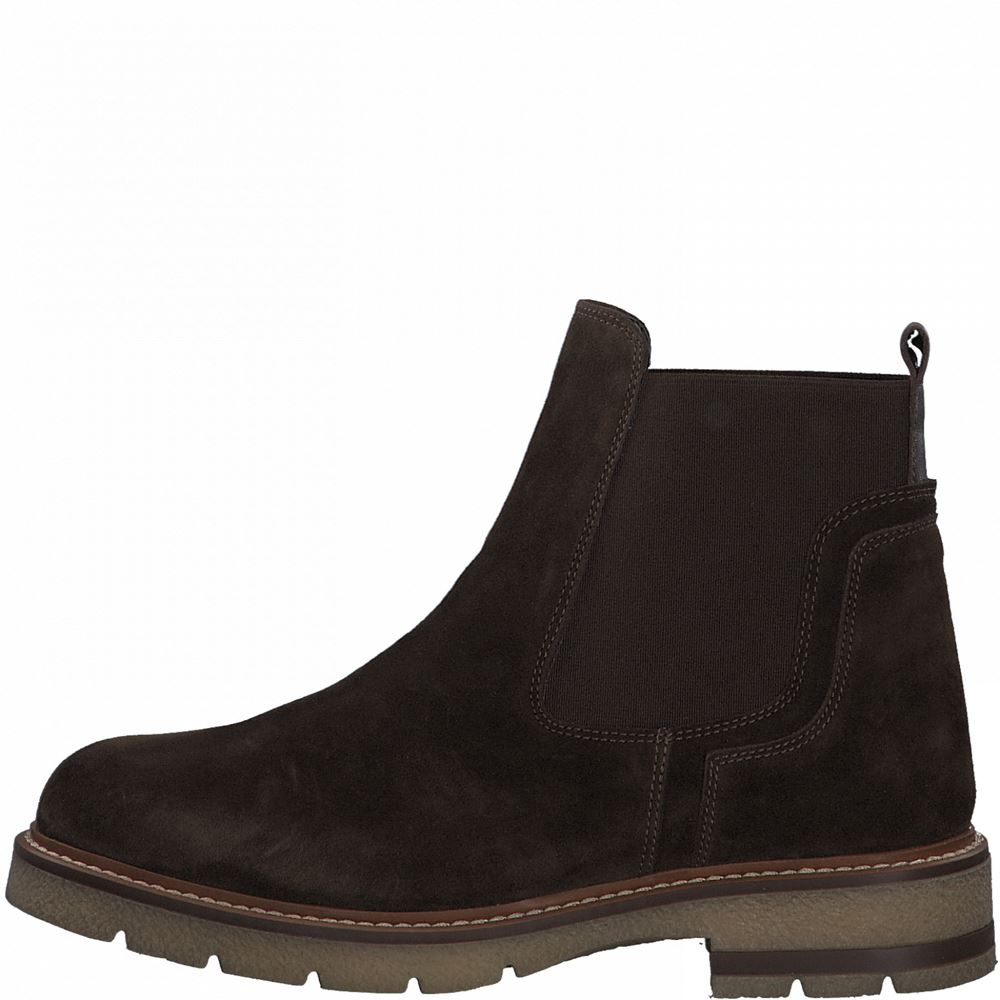 Marco Tozzi Chelsea Boot Leder braun S21 2-2-25486-27 37 | 304 MOCCA | 