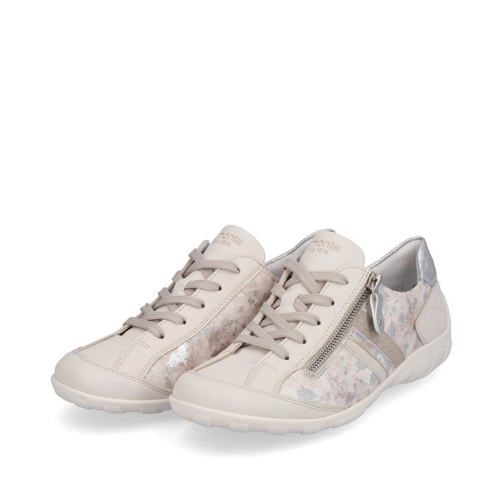 Remonte Damen Schnürschuhe hellbeige S13 R3407-60 