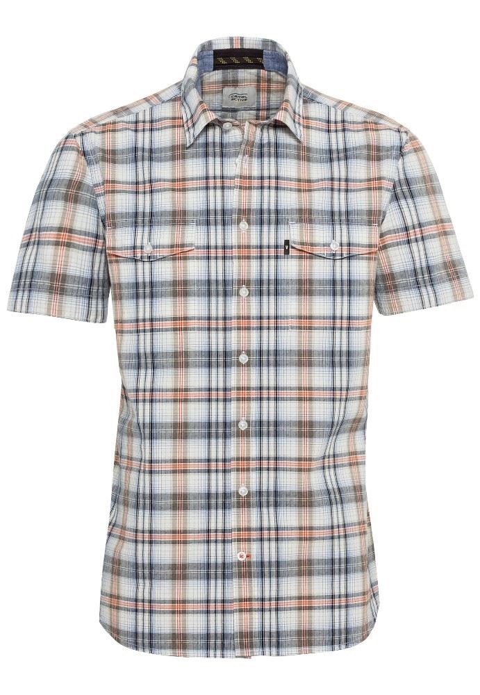 Camel Active Hemd 1/2 Arm kariert 5S23409236 M | 01 | 