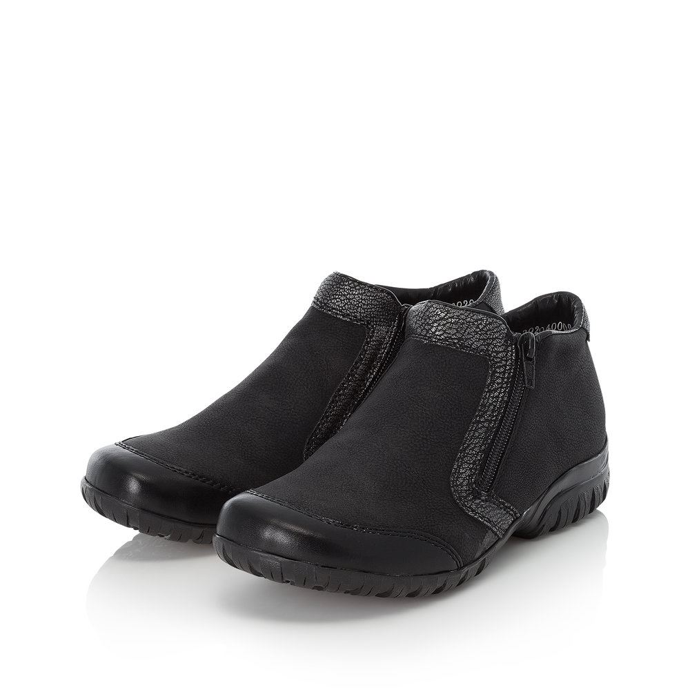 Rieker Antistress Stiefelette Reißverschluss schwarz S21 L4659-00 