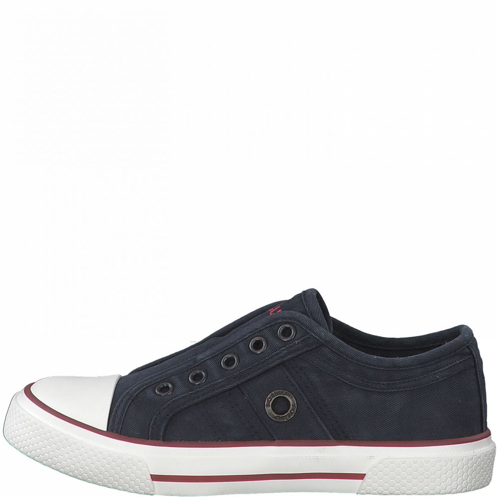 s.Oliver Jungen Sneaker low Slipper Schlupschuh blau S12 5-5-44200-28 