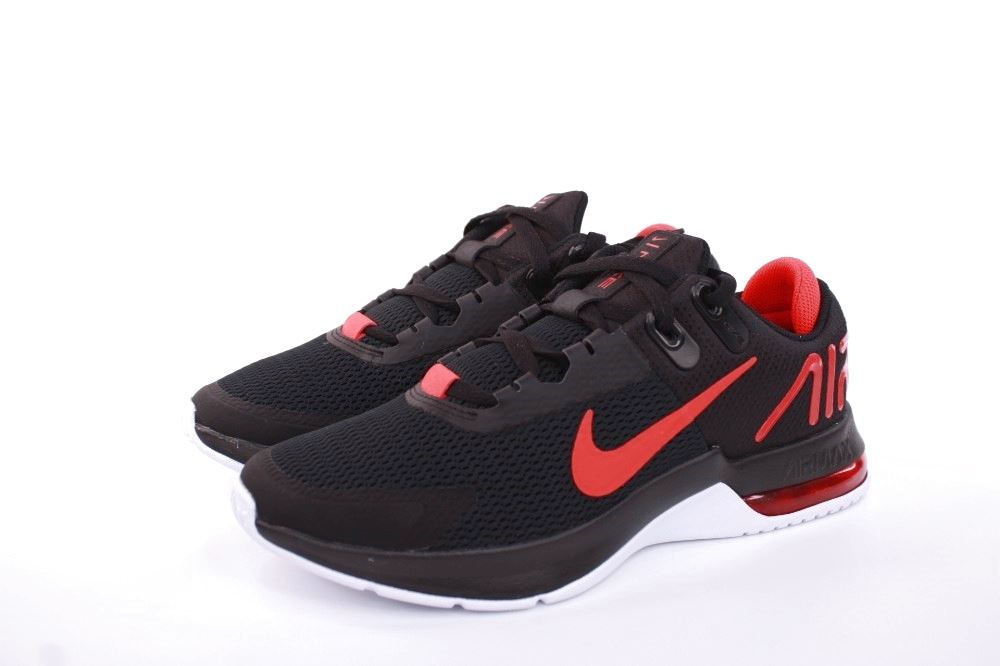Nike AIR MAX ALPHA TRAINER 4 Herren Sneaker BLACK/ CHILE RED schwarz S12 CW3396 