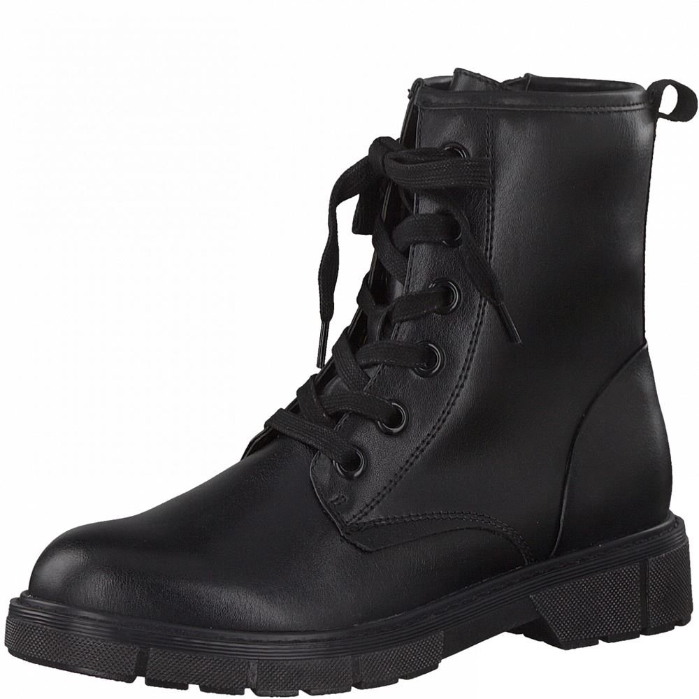 Marco Tozzi Schnürboot Schnürstiefelette  schwarz S21 2-2-25282-27 