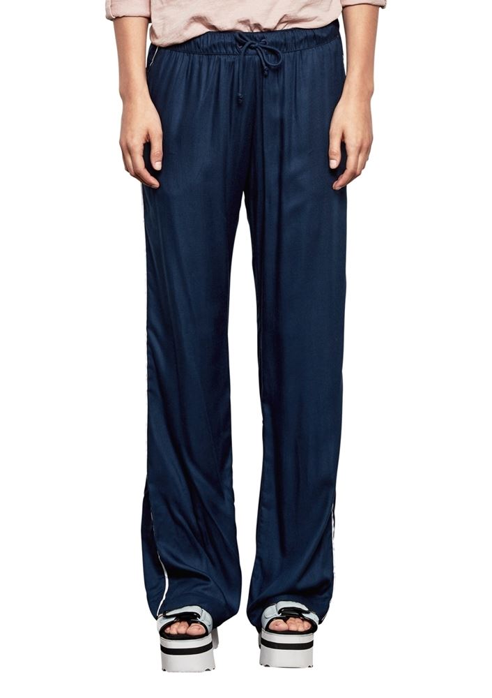 QS designed by luftige Jogger-Pant blau 2003579 
