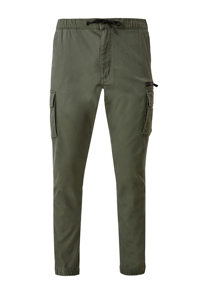 s.oliver Herren Cargo-  Hose grün 2106685 