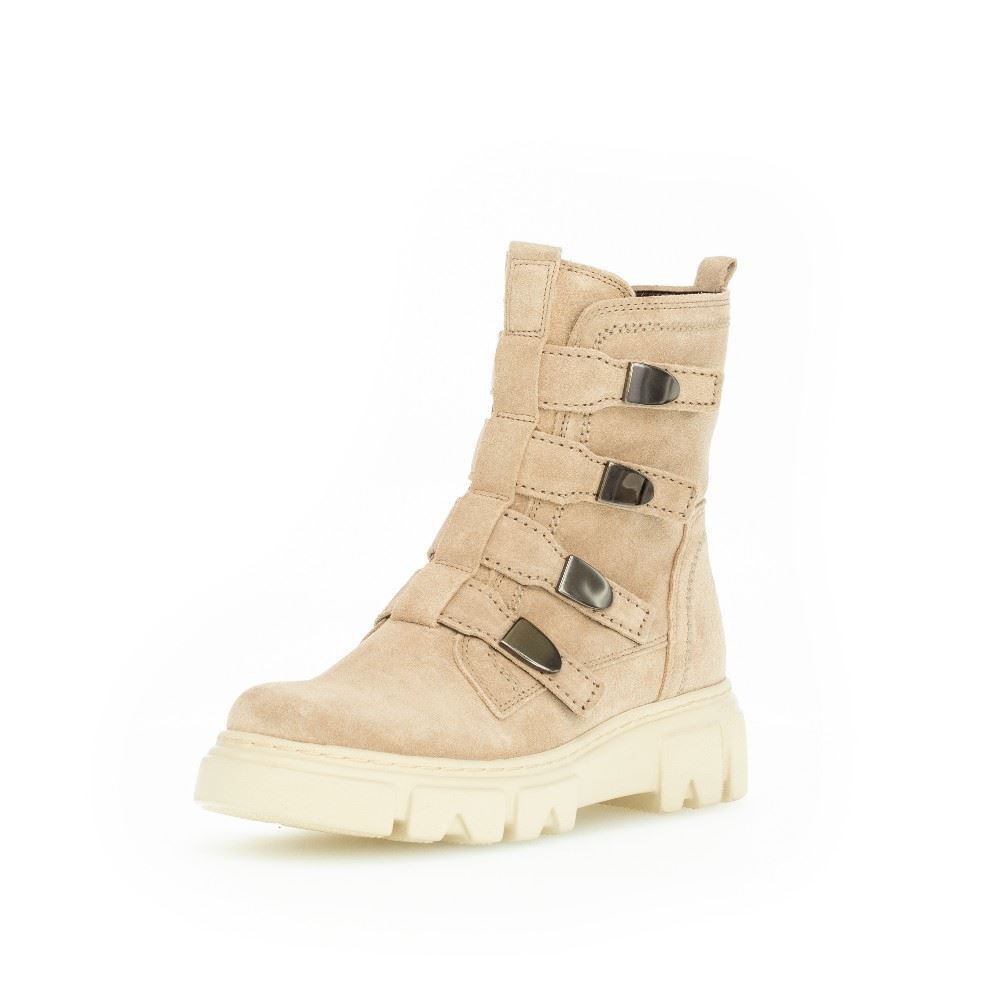 Gabor Stiefelette Boot beige 71.731.12 6,5 | desert (panna) | F