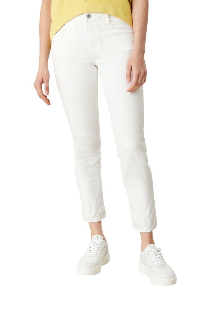 s.Oliver 7/8 Hose Denim Slim weiß S12 2114214 42 | 02Z8 off-white | 