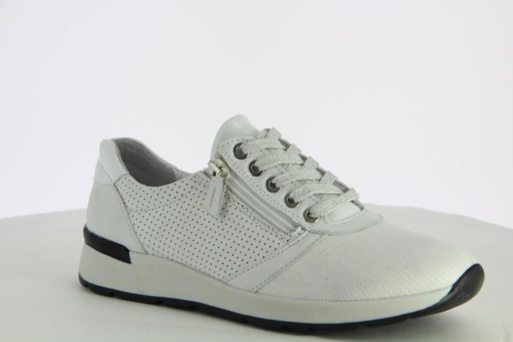 Aco Sneaker Mila Stretch blau weiß 756/8066 37 | 199 whitedevon | 