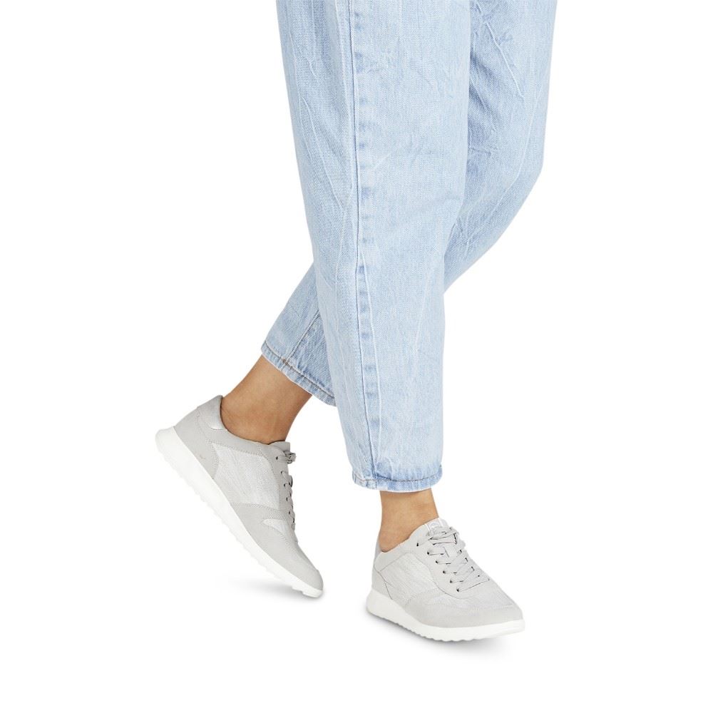 Tamaris Schnürer Sneaker grau 1-1-23625-26 