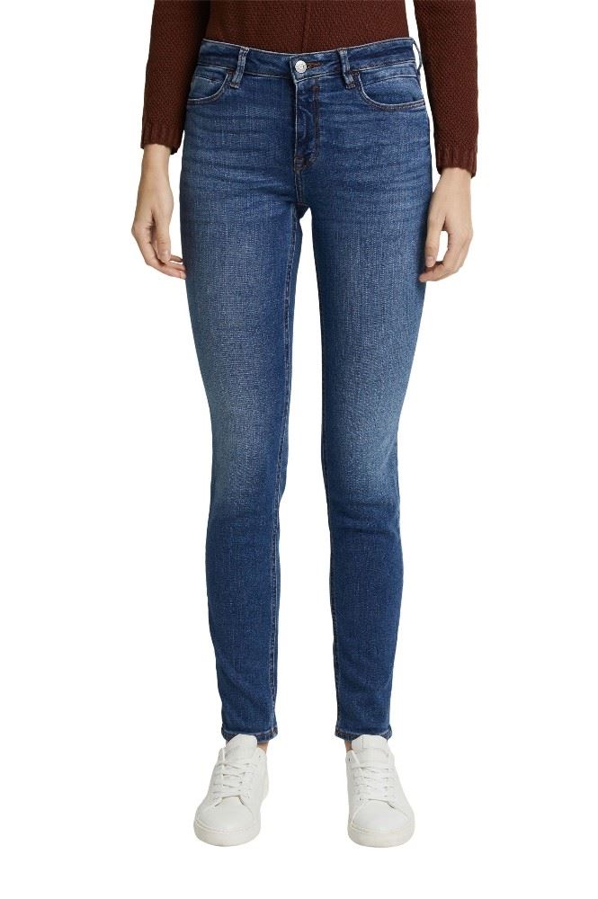 ESPRIT Stretch-Jeans aus Organic Cotton 990EE1B330 W28 | E902 BLUE MEDIU | L32