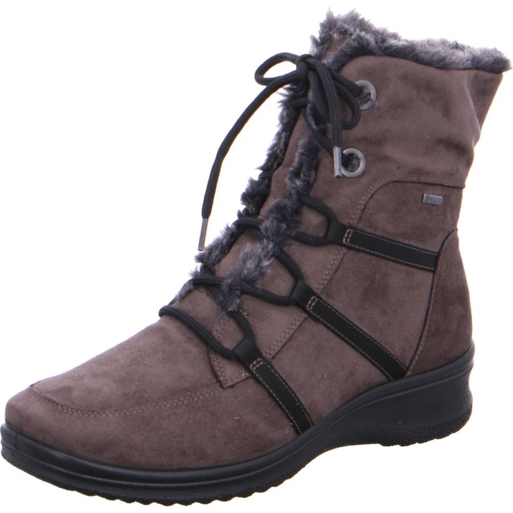 ara Stiefelette München GORE TEX wasserdicht  H-Weite graphit S21 1248554 40 | 65 schwarz | 