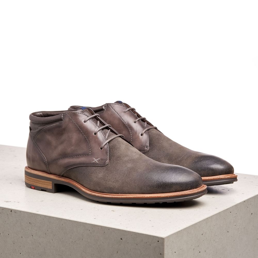 LLOYD MARCUS Stiefelette Leder grau S21 21-660-11 