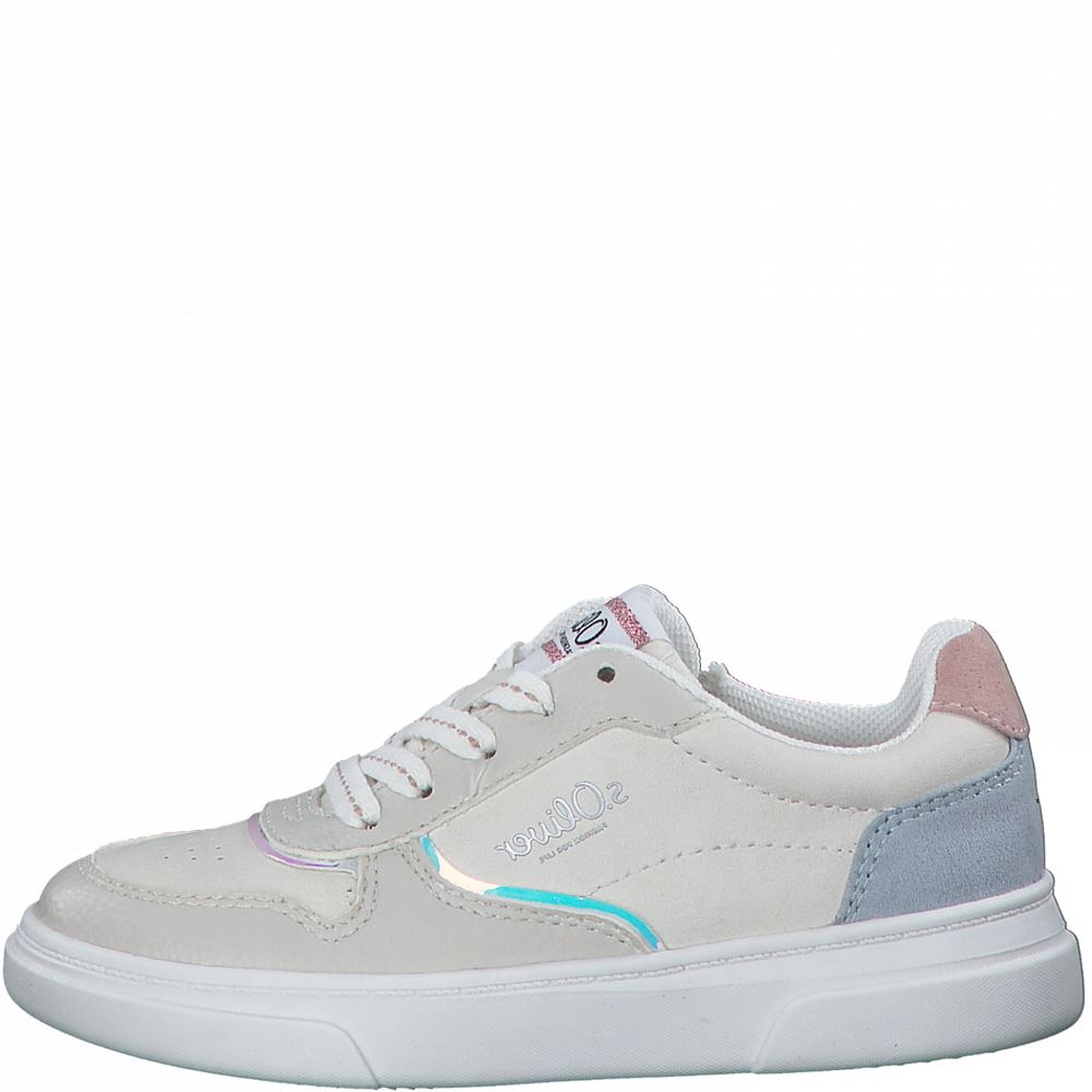 s.Oliver Sneaker low Kinder Mädchen beige S12 5-5-43204-28 31 | 458 BEIGE/ROSE | 