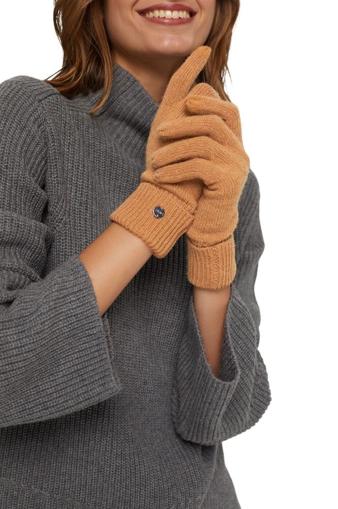 ESPRIT Recycelt Strickhandschuhe aus Woll-Mix 991EA1R301 