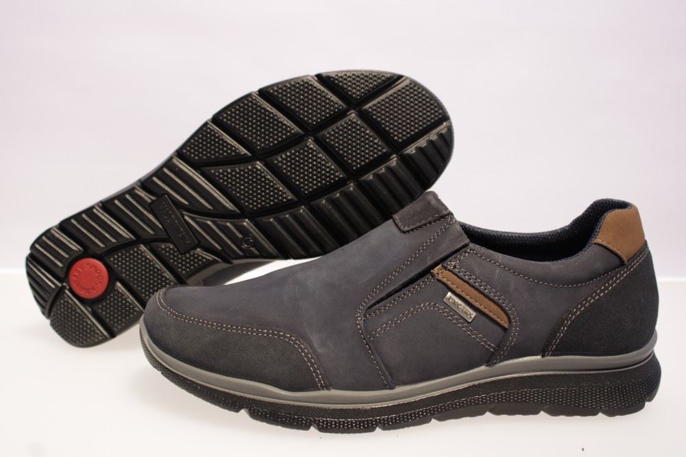 IMAC Slipper blau 603158 41 | notte/cognac | 