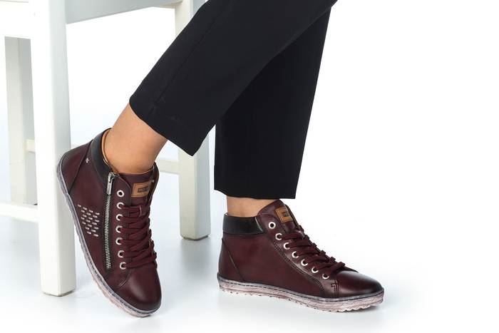 Pikolinos Stiefelette Halbschuh rot 901-8723 