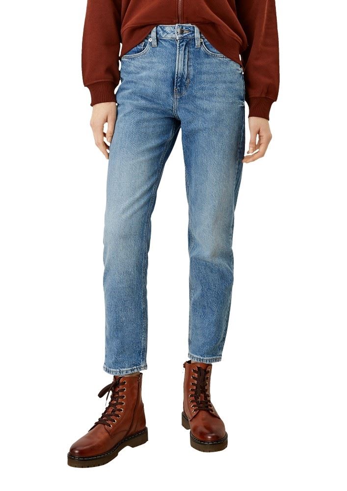 QS designed by 7/8 Jeans relaxed gewaschen blau 55Z7 S21 2111208 40 | 55Z7 blue stret | 