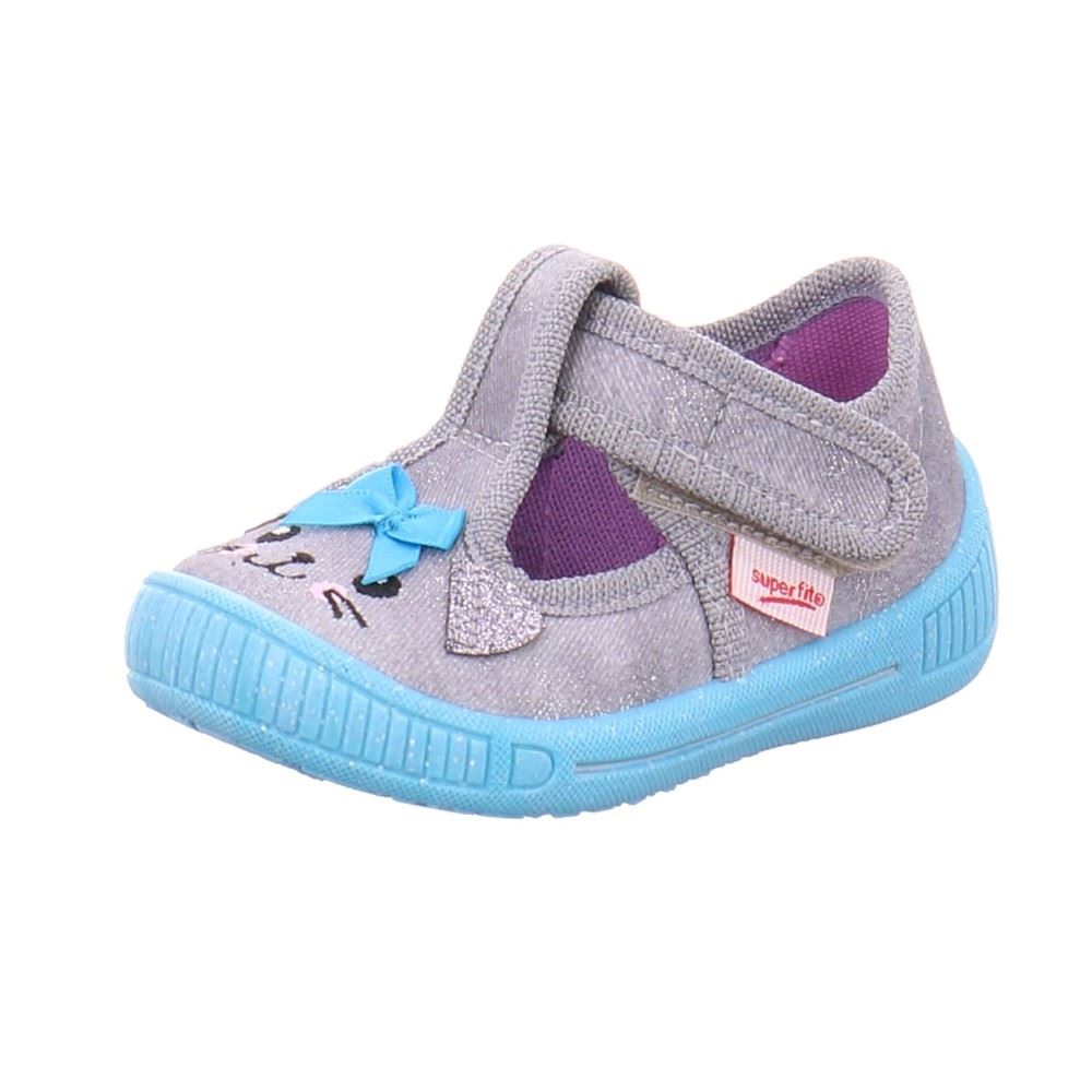 Superfit Bully Hausschuh 2-00263 19 | 44 smoke kombi | 