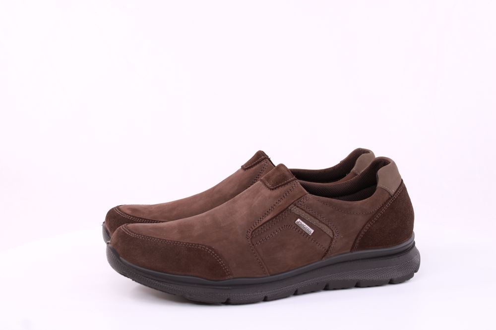 IMAC Herren Slipper Schlüpfschuh Nubukleder braun S21 803188 41 | caffe/marone | 
