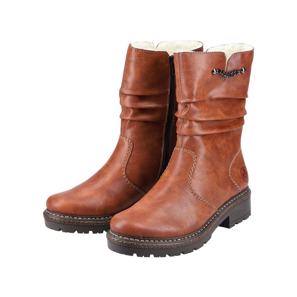 Rieker Antistress Damen Stiefelette braun S22 Z3482-24 38 | zimt | F