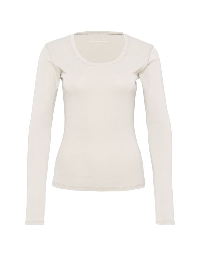 OPUS Shirt Sorana Langarm Rundhals creme S21  236879343 42 | 1006 soft cream | 
