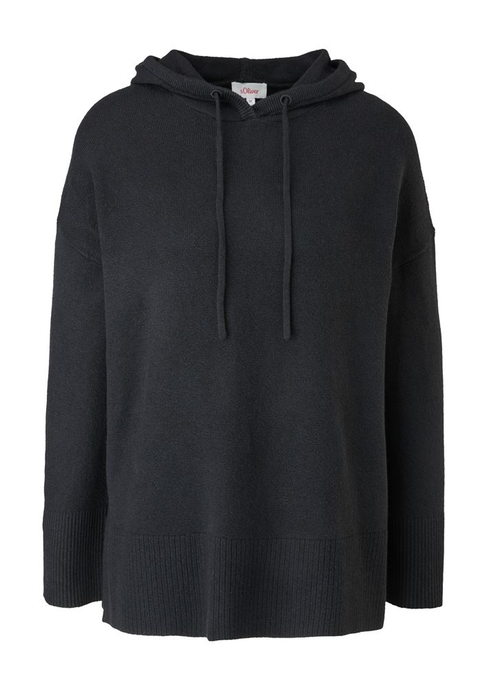 s.Oliver Strickpullover im Oversized-Schnitt grau, braun S13  2121115 46 | 84W5 BROWN | 