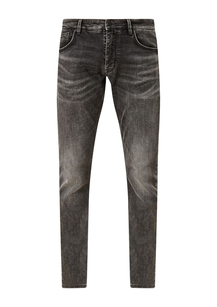 QS designed by Herren Jeans Slim- Leg grau S21 2105850 