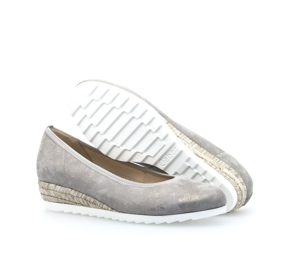 Gabor Pumps Keillabsatz beige 22.641.93 