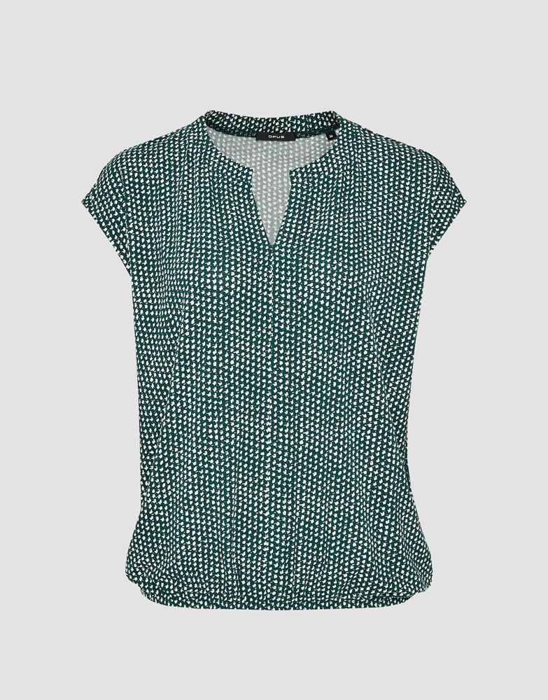 OPUS Shirt Sandeo blob S13 2411011421100 40 | 30016 deep teal | 