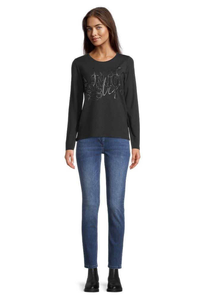 Betty Barclay Shirt Langarm Rundhals schwarz S21 20912543 36 | 9045 Black | 