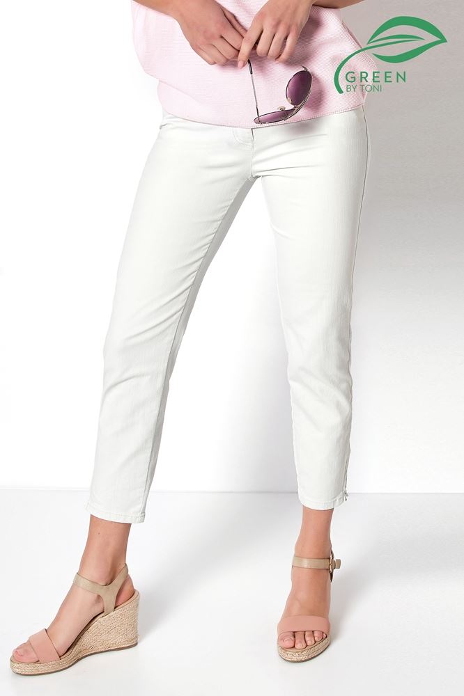 Toni Perfect Shape Zip 7/8 grau Noos Hose 21-33/1107-8 