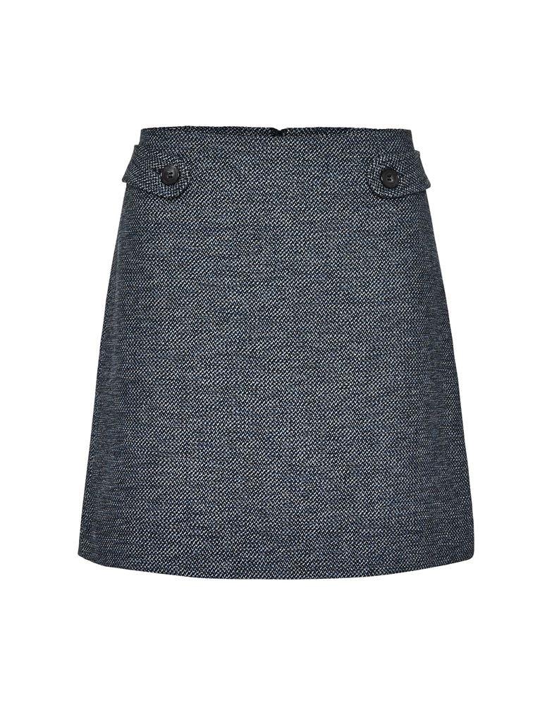 OPUS Minirock Rabae blurred blau S22 1316810976148 36 | 60020 coal blue | 