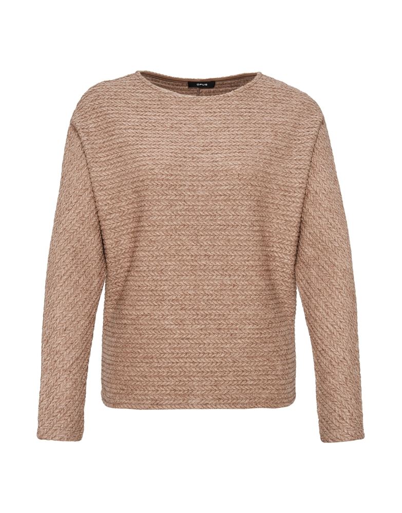 OPUS Sweater Gelai braun S22 10095910758100 44 | 20008 nutmeg | 