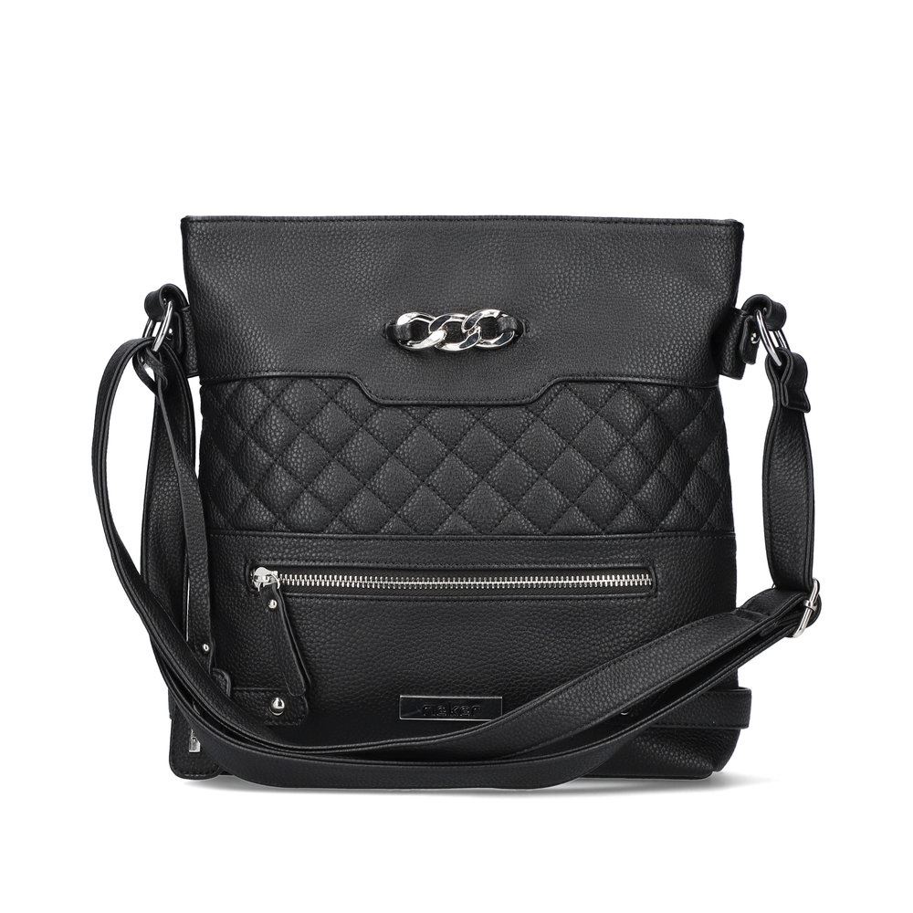 Rieker Damen Handtasche Umhängetasche Steppung schwarz S13 H1072-01 