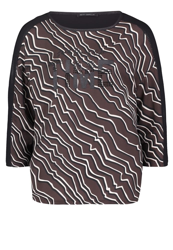 Betty Barclay Shirt U - Boot - Ausschnitt 3/4 Arm gemustert S21 22332913 