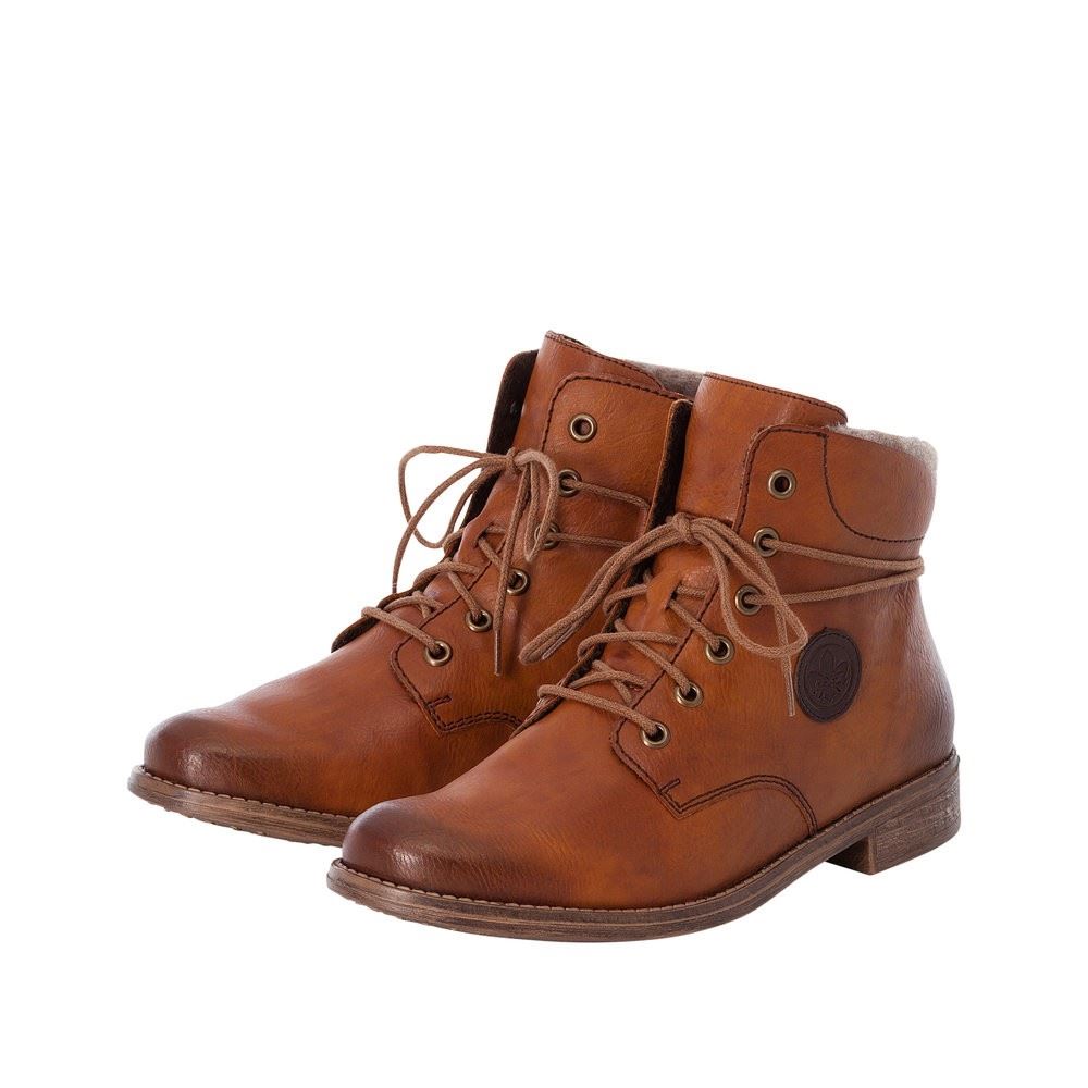 Rieker Antistress Damen Schnürboots braun S22 77423-22 