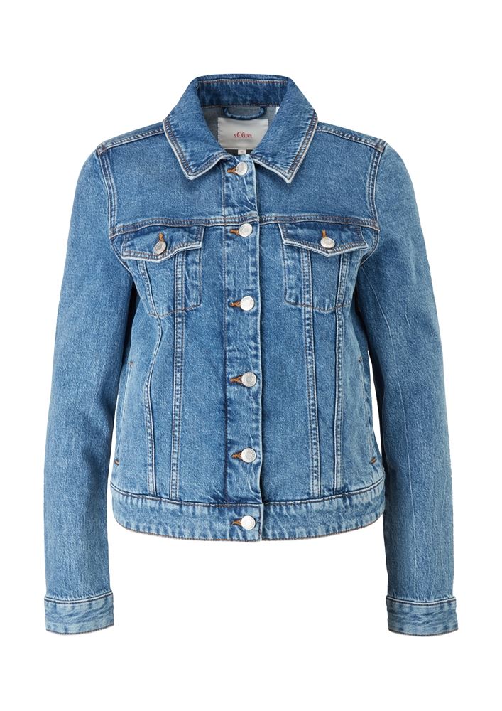 s.Oliver Jeansjacke mit Umlegekragen S13  2116709 
