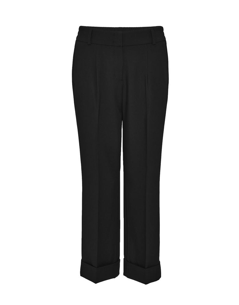 OPUS Stoffhose Mitina Culotte elegant Bügelfalte schwarz S22 1012685473100 42 | 900 black | 