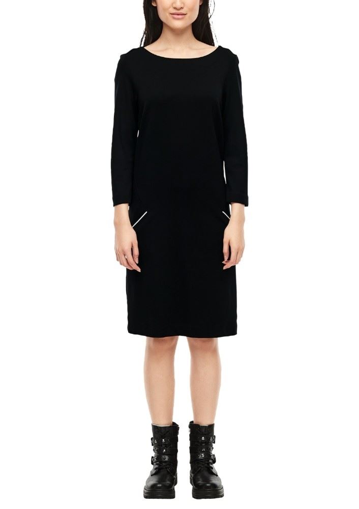 s.Oliver Sweatkleid 3/4 Arm 14911825270 34 | 9999 black | 