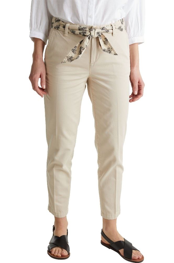 Esprit Hose beige schwarz 030EE1B314 