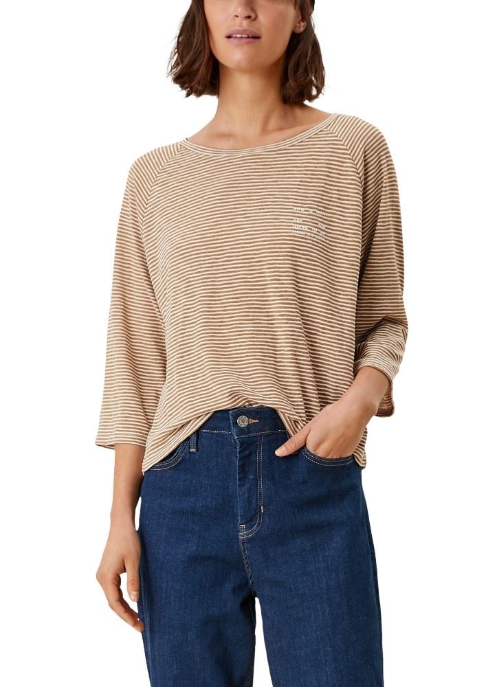 s.Oliver Shirt 3/4 Arm gestreift 2111784 