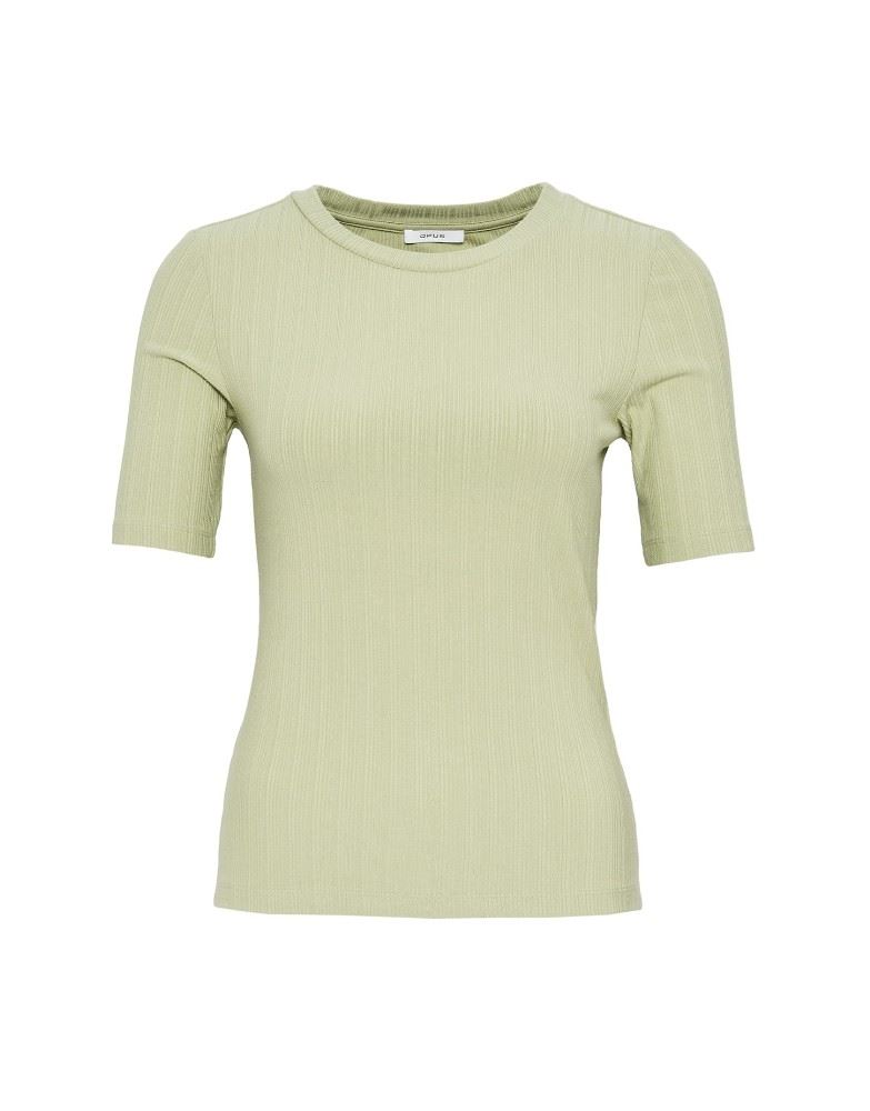 OPUS Shirt Sonni Ripp- Struktur grün S12  10045210453122 