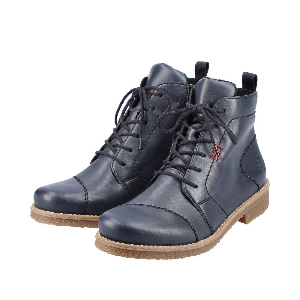 Rieker Antistress Schnürboots blau 73500-14 36 | ozean | F