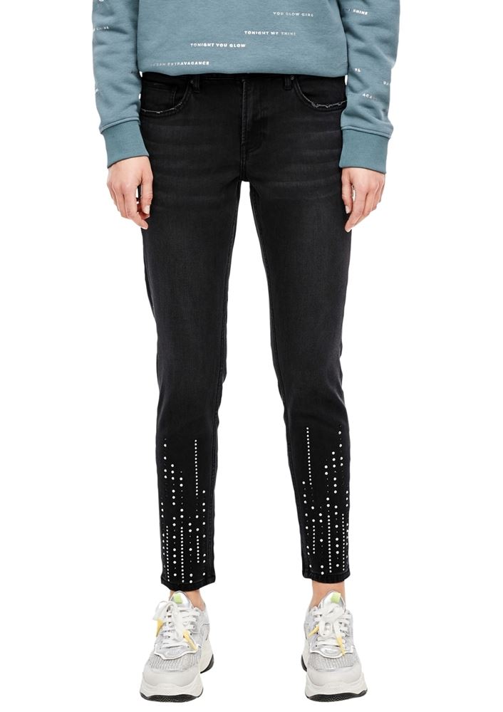 QS designed by Jeans Catie 2006143 34 | 98Z6 black deni | 