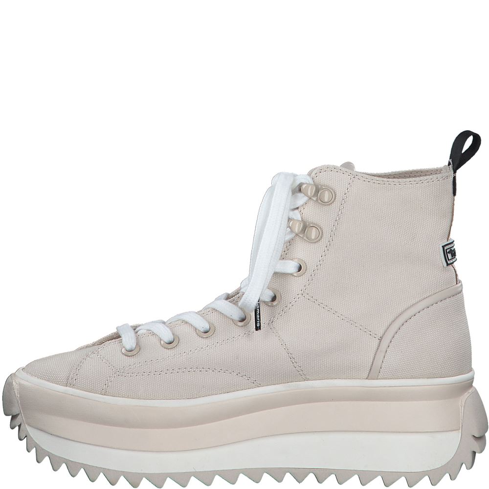 Tamaris Sneaker High Plateau- Sohle beige S12  1-1-25201-28 