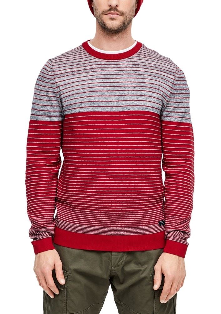 s.Oliver Pullover Strick Rundhals 03899615236 