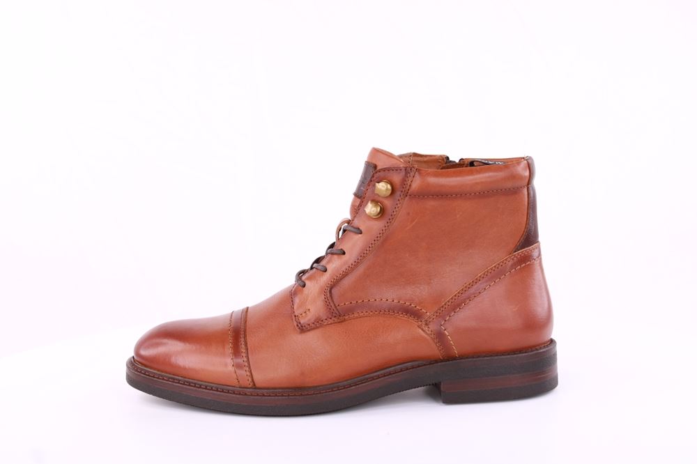 Marc Shoes LENNY Herren Schnürboots Leder braun cognac  S21 832032 