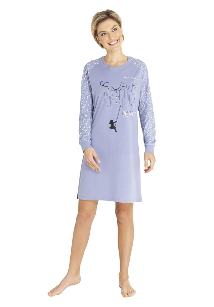 Hajo Nachthemd Langarm 45370 