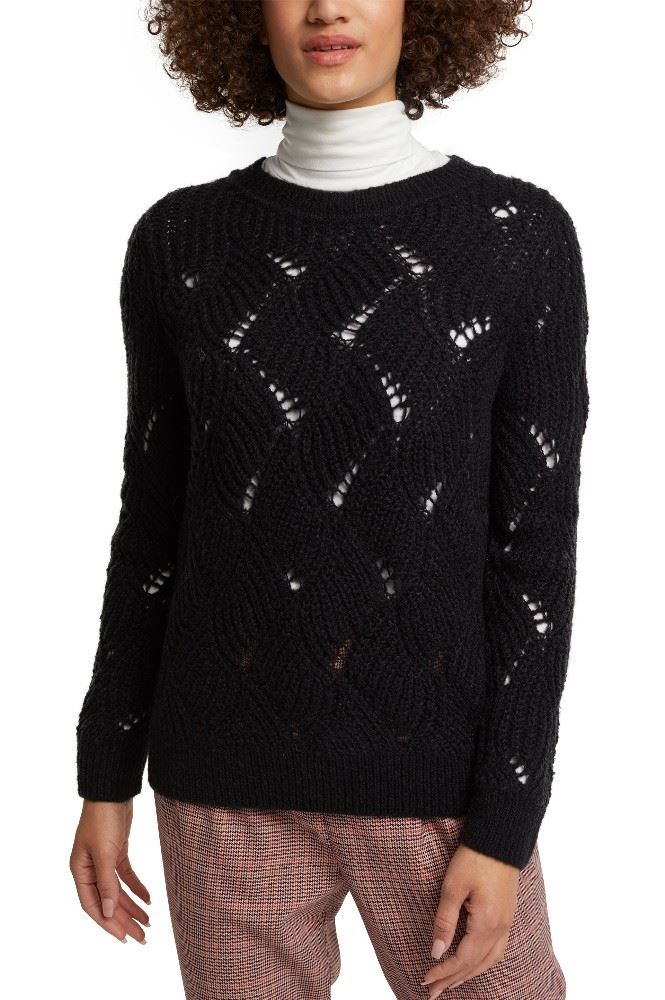 Esprit Pullover mit Wolle und Alpaka 110EE1I333 XL | E001 BLACK | 