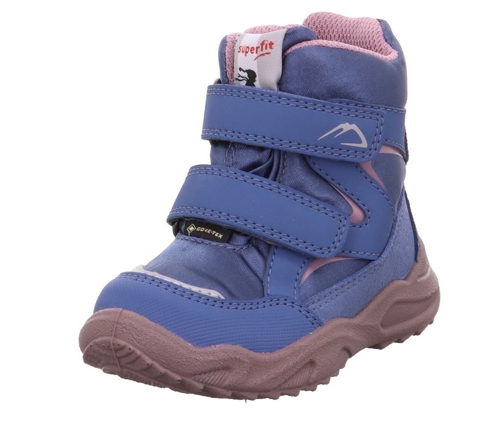 superfit GLACIER Winterstiefel warm wasserdicht GoreTex blau lila 1-009221-8030 22 | blau/lila | 